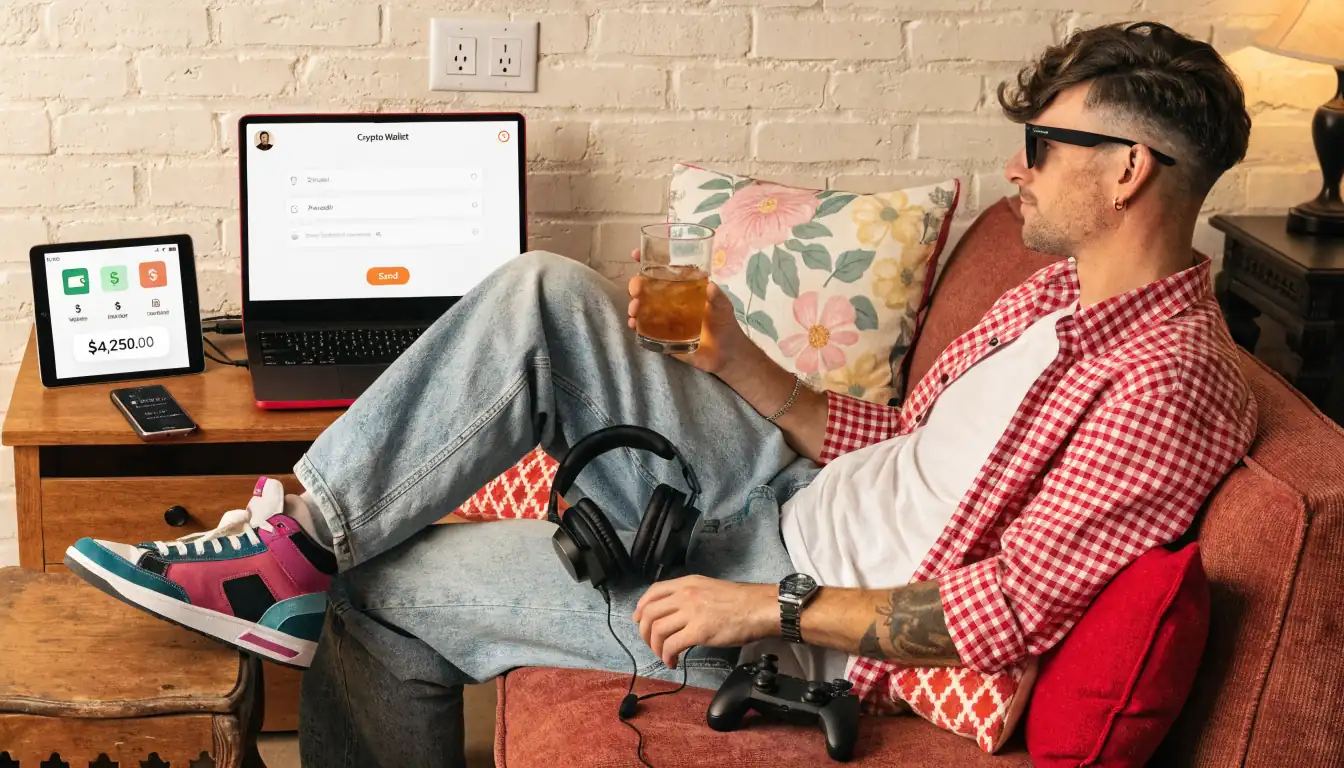 Australian gamer using crypto, e‑wallet, and PayID for withdrawals.