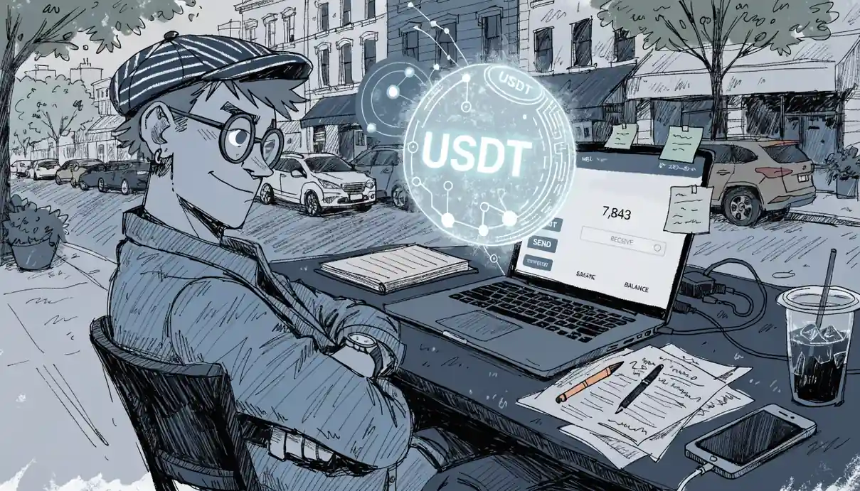 Gambler using USDT TRC-20 for large withdrawal