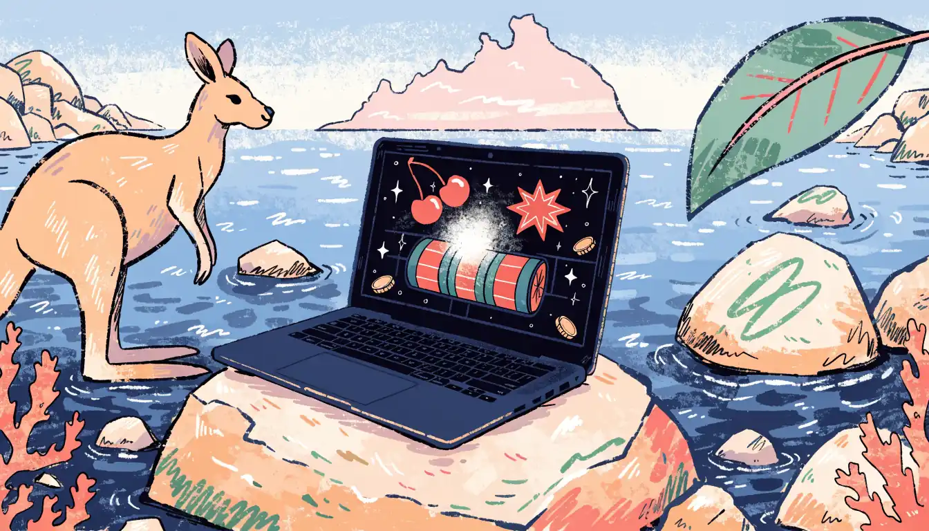 Offshore casino laptop targeting Australian players